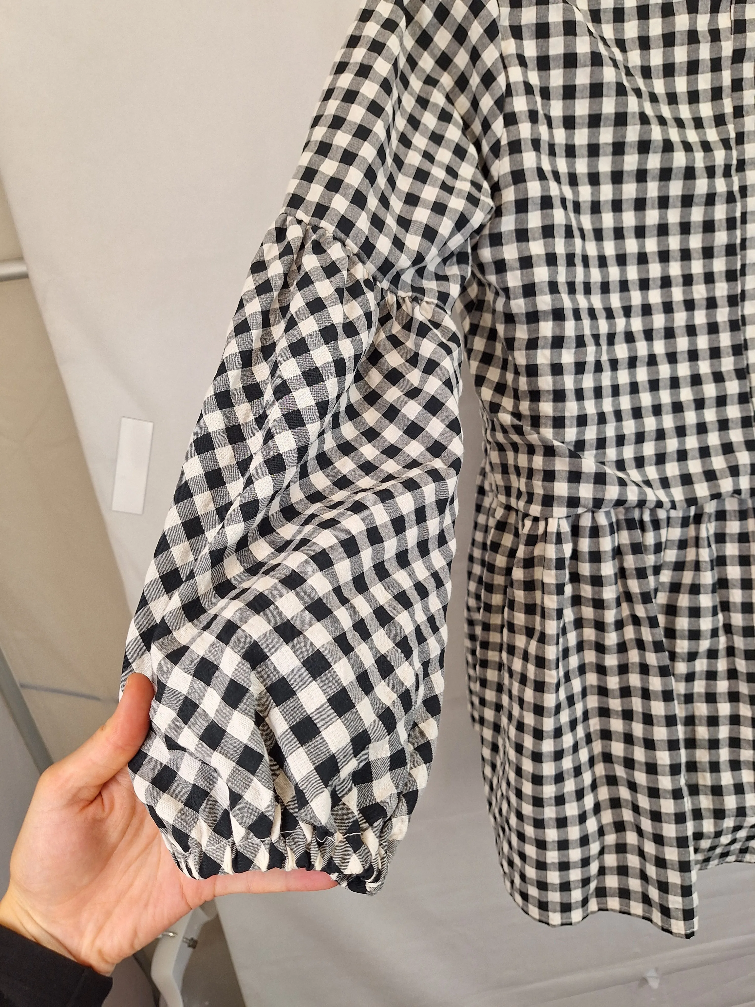 Atmos & Here Essential Summer Gingham Mini Dress Size 14