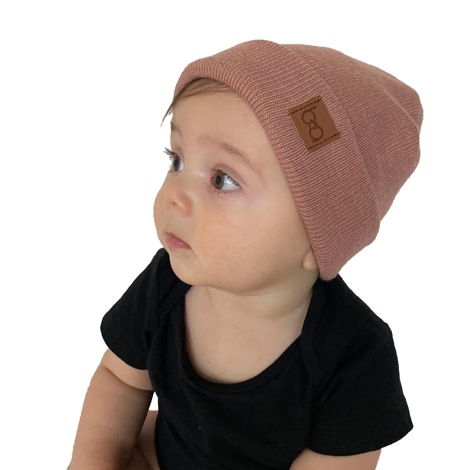 Babyfied Apparel - Classic Toque - Dusty Mauve