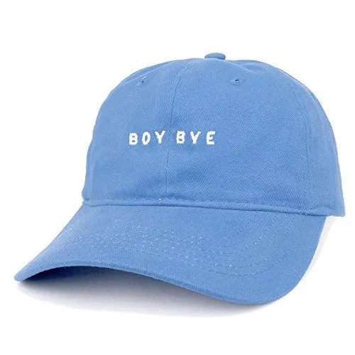 BOY BYE Embroidered Cotton Cap