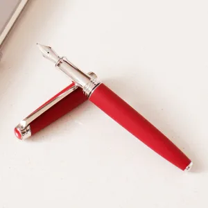 Caran D'Ache Leman V2 Burgundy Fountain Pen