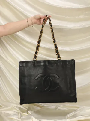 CL Lambskin Timeless Chain Tote