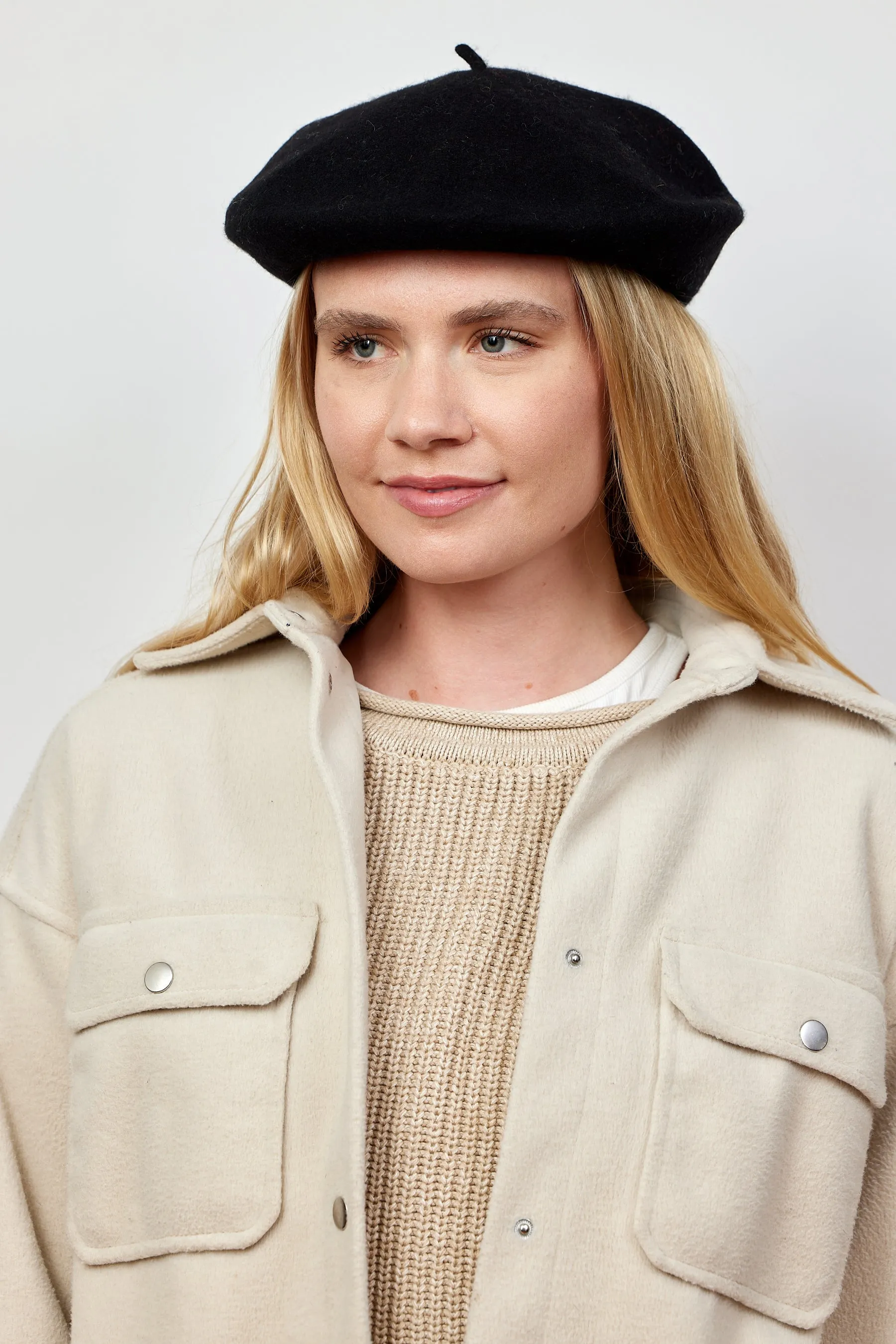 Classic Beret- Black