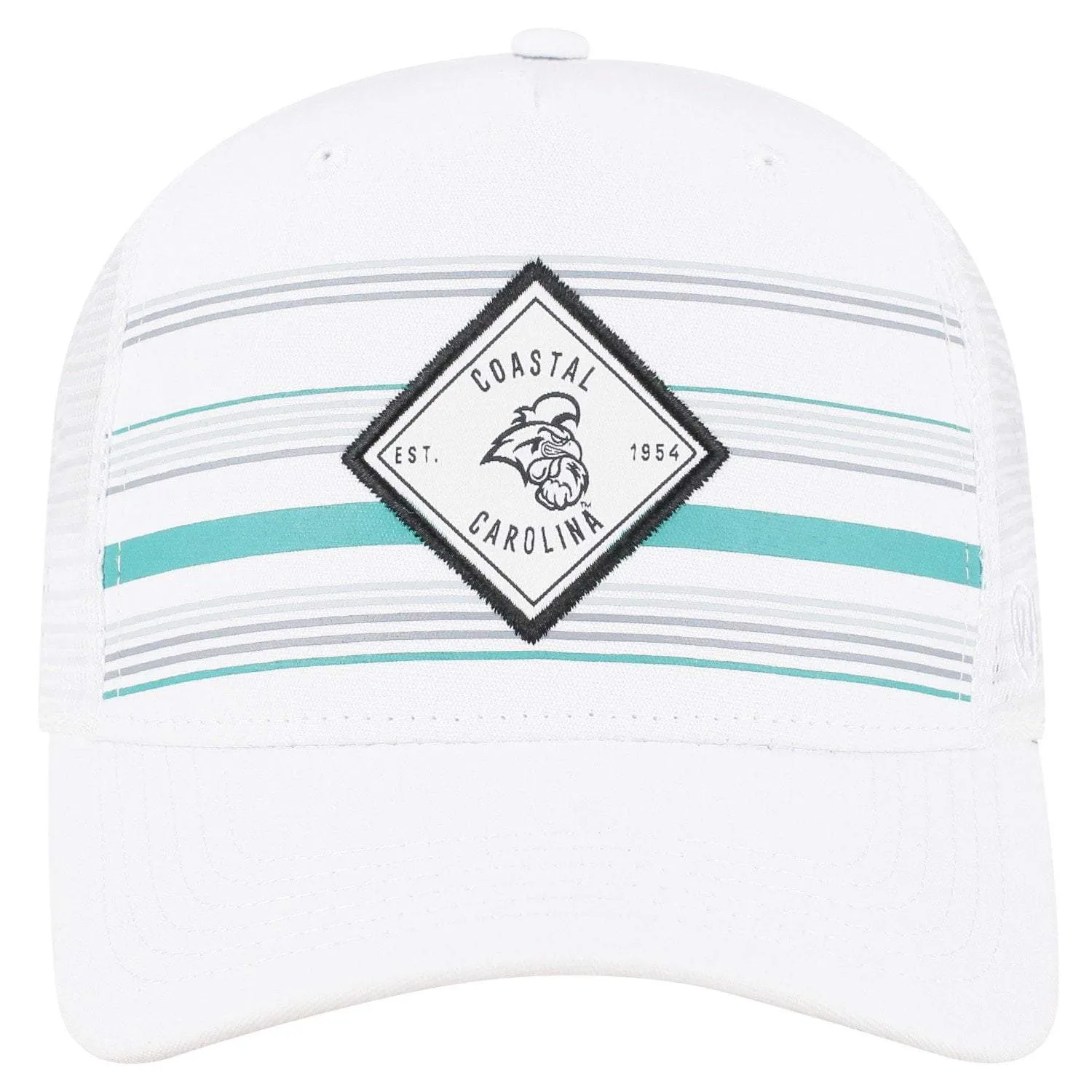 Coastal Carolina Chanticleers TOW White "36th Ave" Mesh Adj. Hat Cap