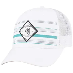 Coastal Carolina Chanticleers TOW White "36th Ave" Mesh Adj. Hat Cap