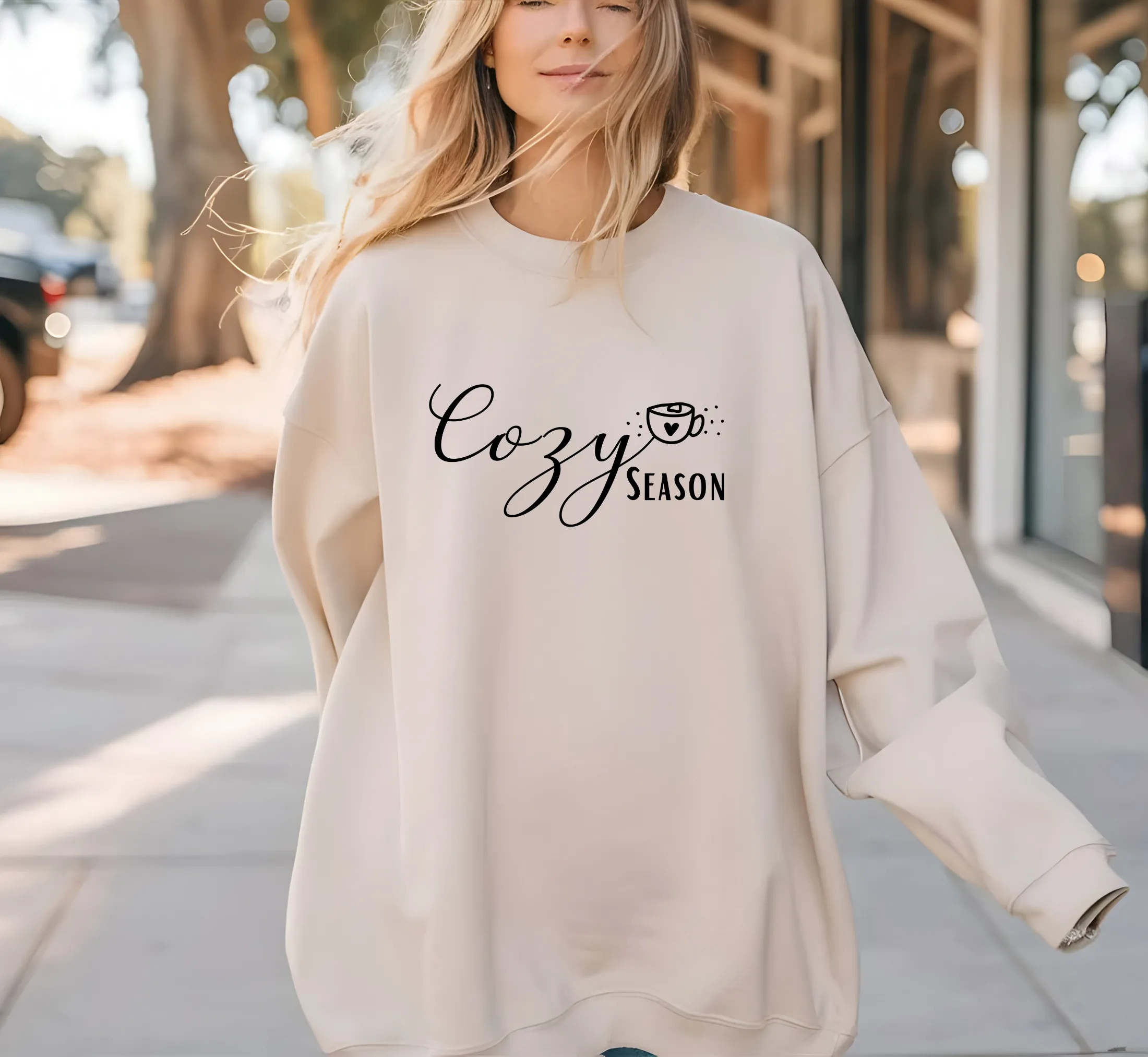 Cozy Season Coffee Sweatshirt