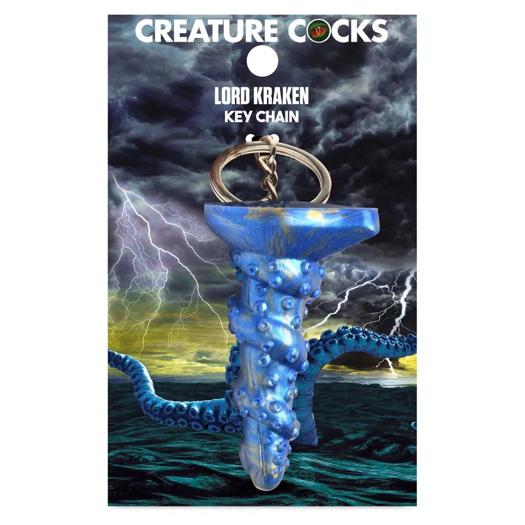 Creature Cocks Lord Kraken Keychain