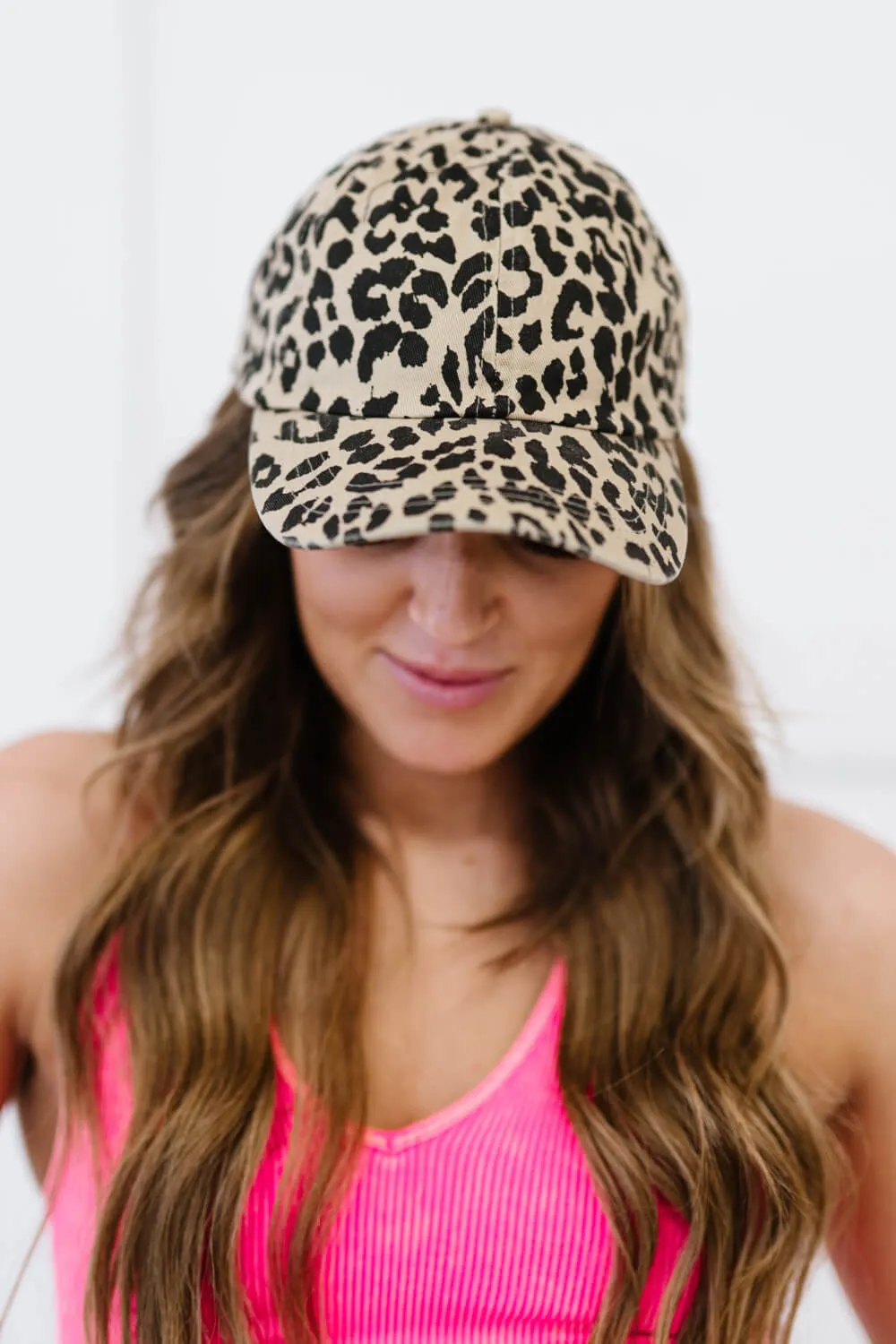 David & Young Wild-Eyed Wonder Leopard Print Baseball Cap