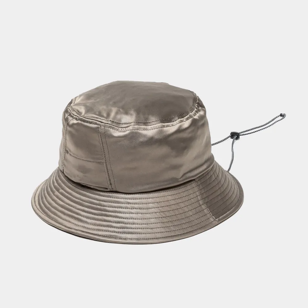 Dress Satin Adjustable Hat (Smoke Grey) / MW-HT23202