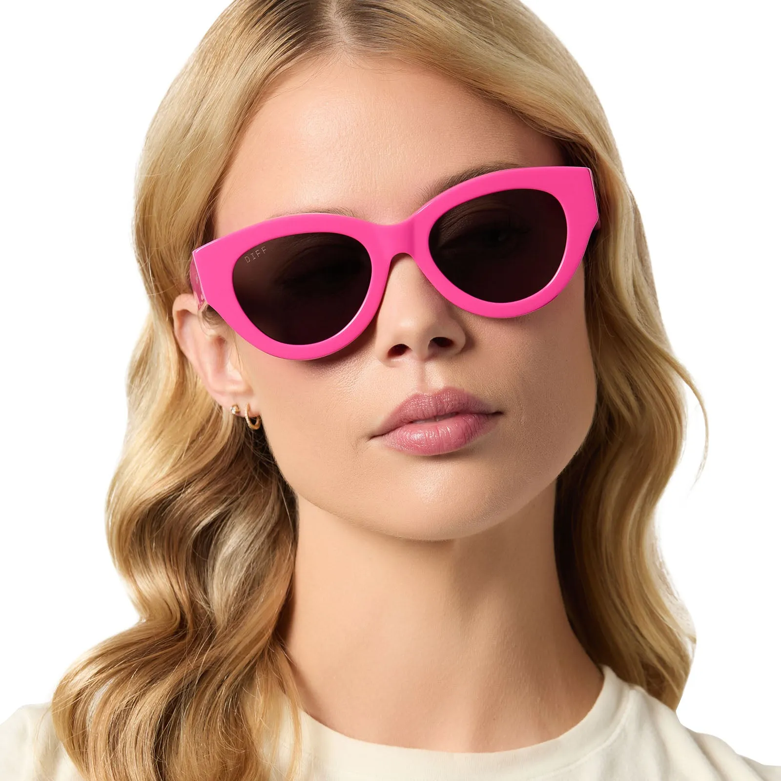 EMILY IN PARIS - EMILY   PARISIAN PINK   CHIC GREY SUNGLASSES