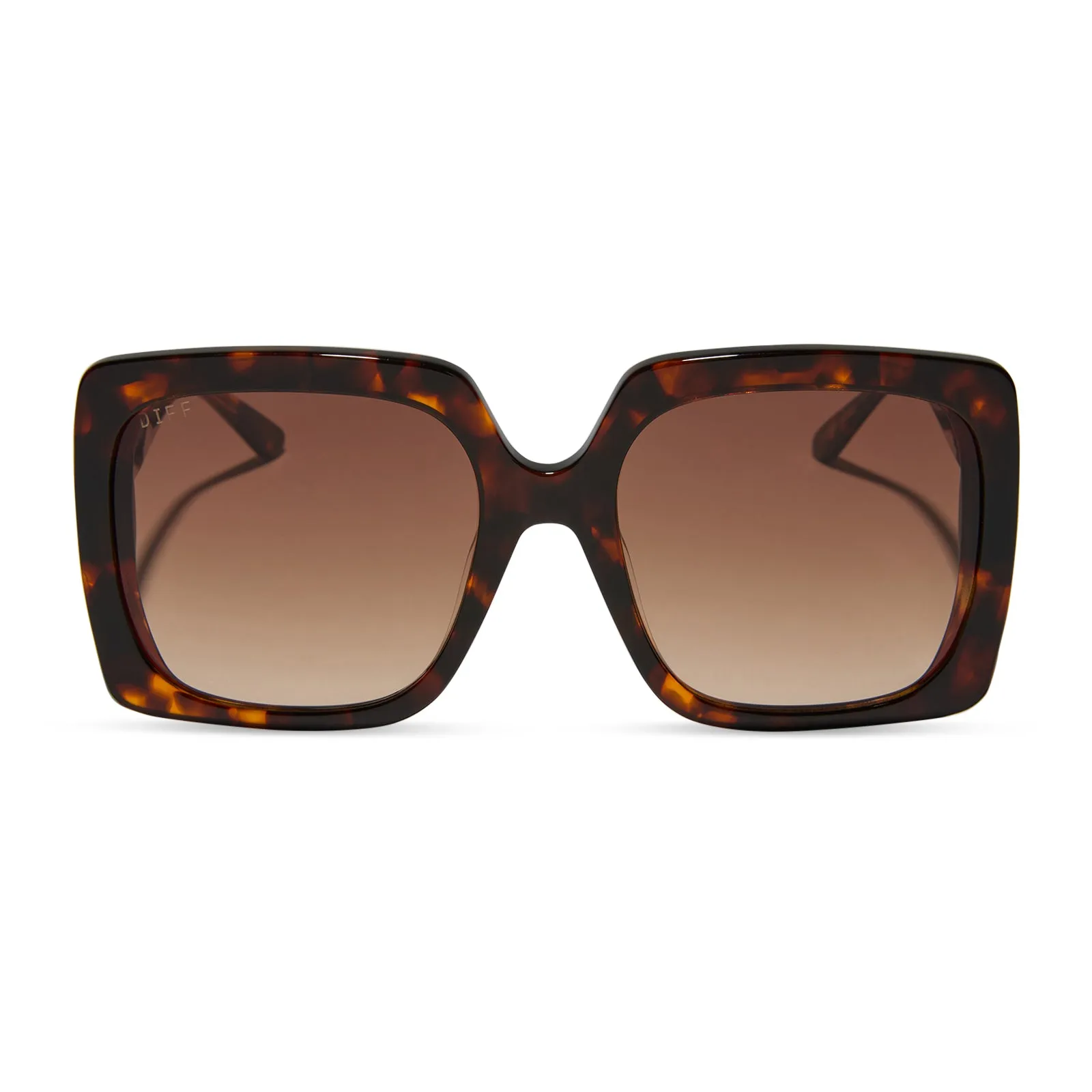 EMILY IN PARIS - SYLVIE   EDITORIAL TORTOISE   BROWN GRADIENT SUNGLASSES