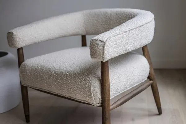 Everest Chair | Cream Boucle