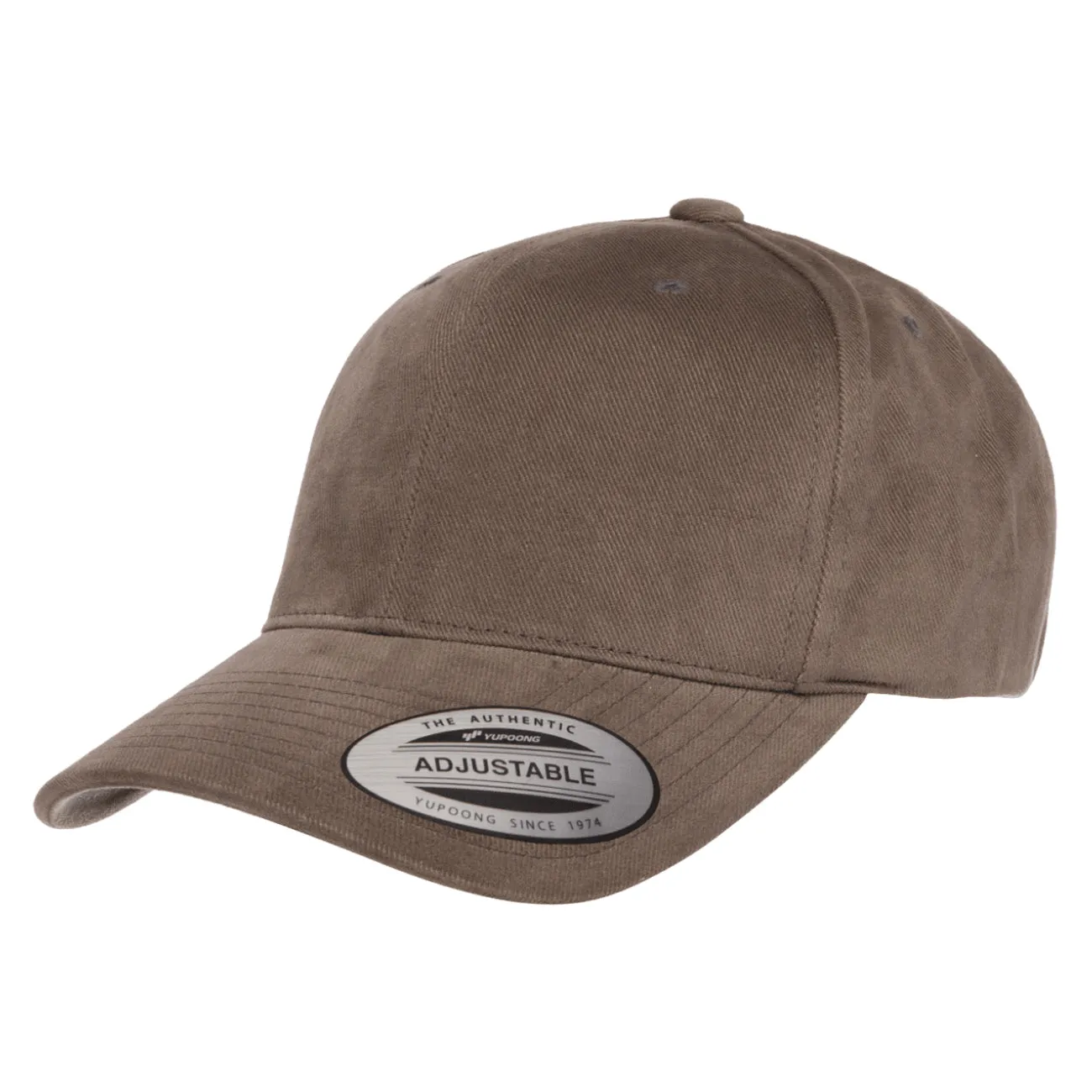 Flexfit Yupoong Classics® Brushed Cotton Twill Mid Profile Cap