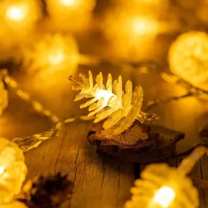 Home LED Warm Pinecone Lamp