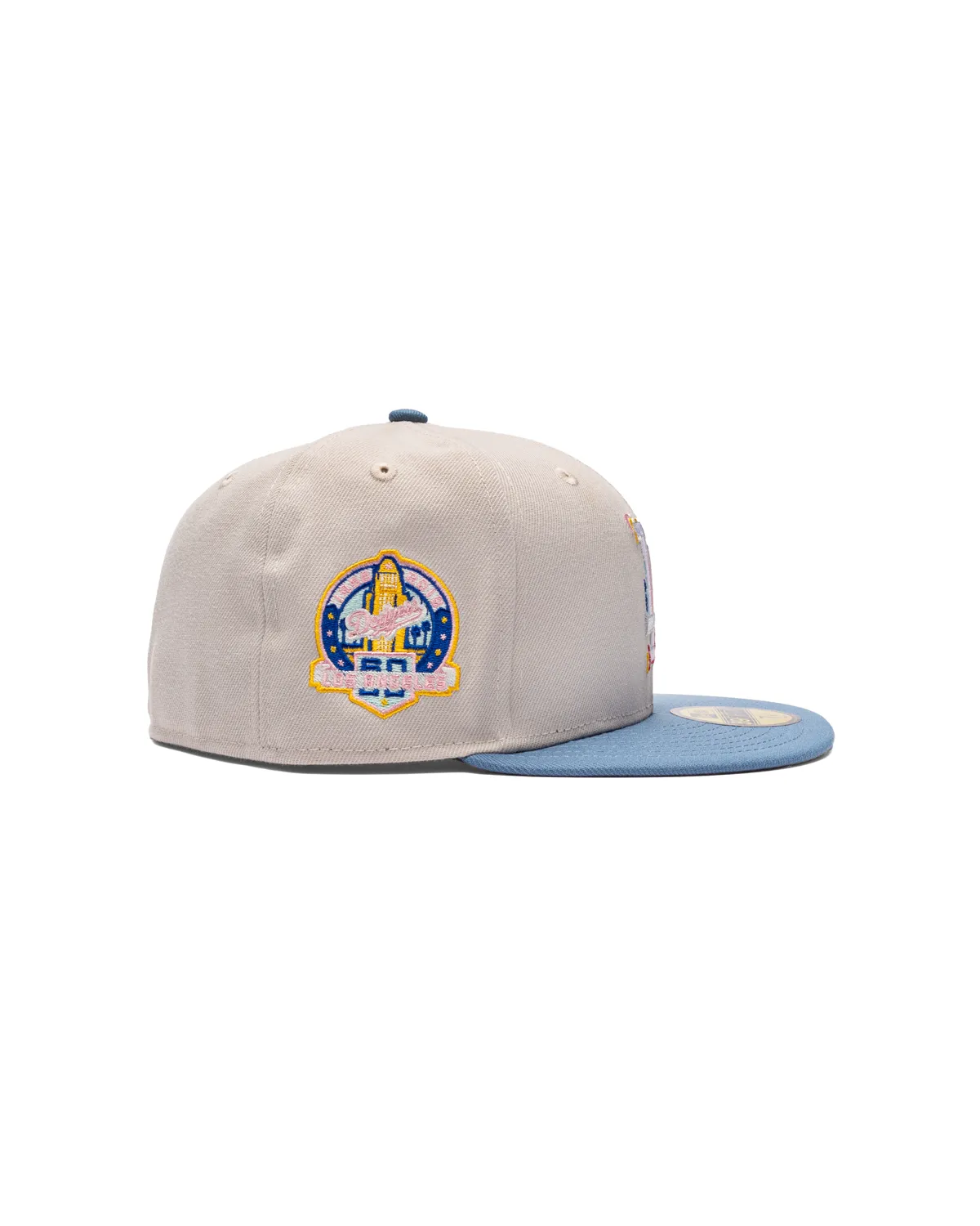 Los Angeles Dodgers Color Brush Fitted Hat