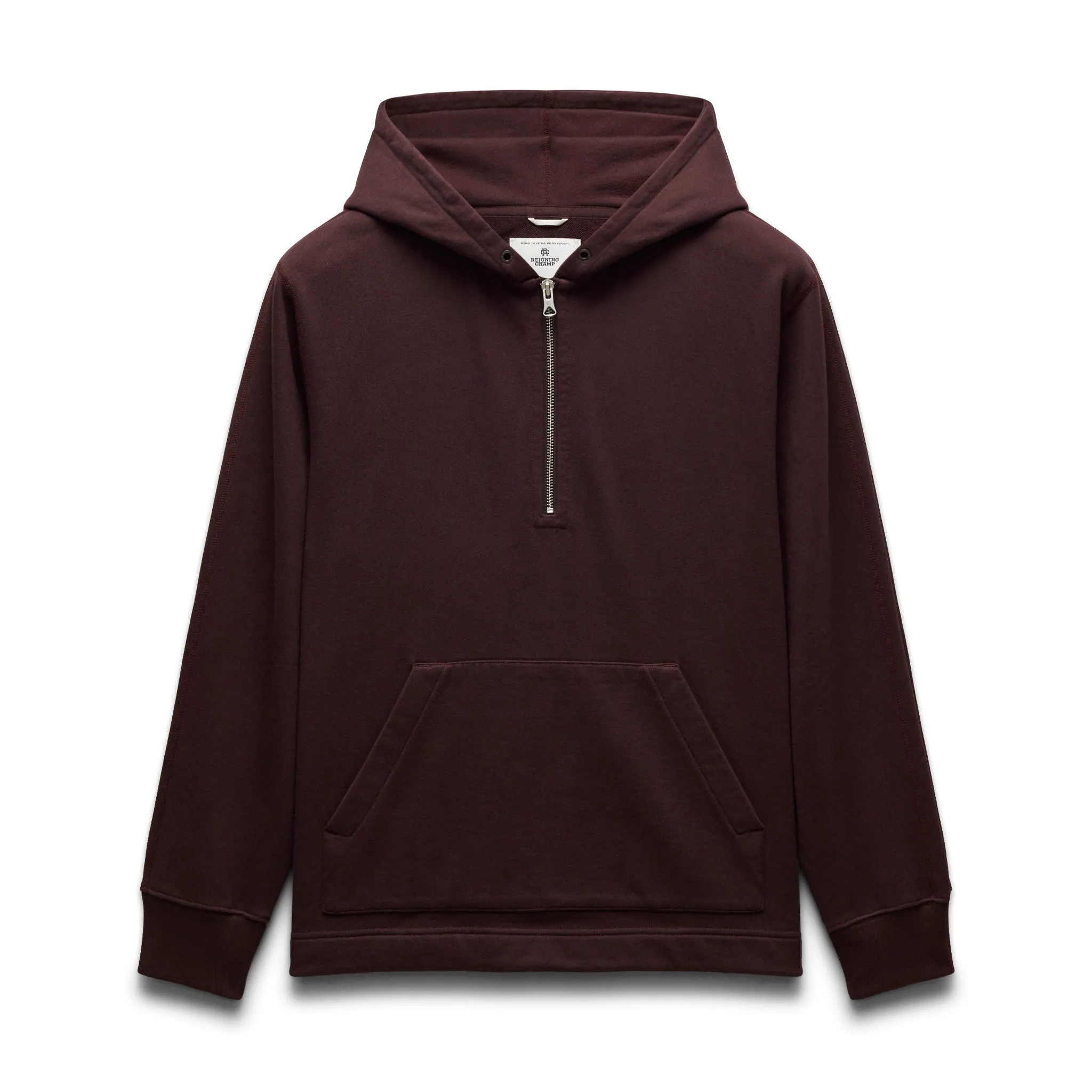 Midweight Terry Half Zip Hoodie