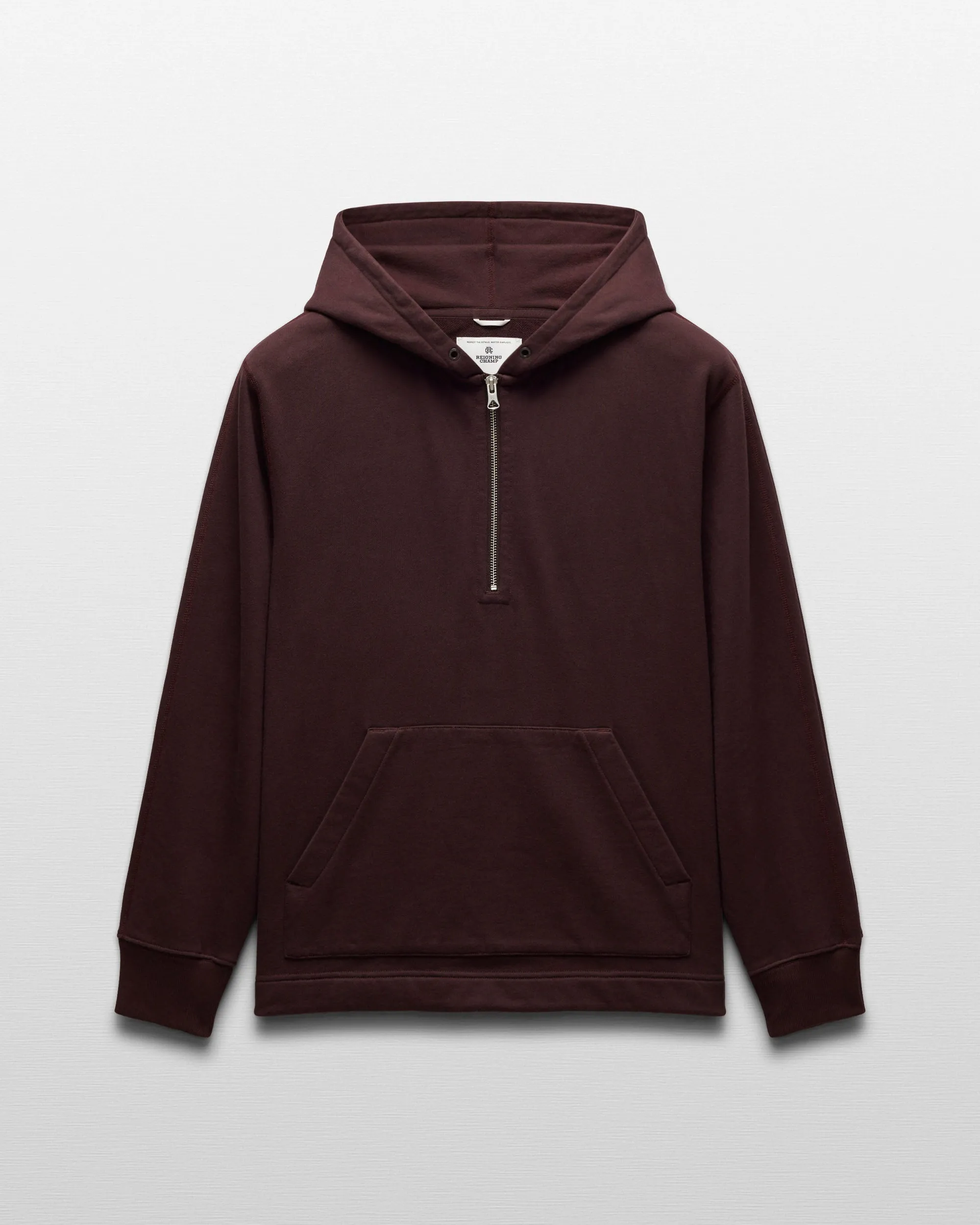 Midweight Terry Half Zip Hoodie