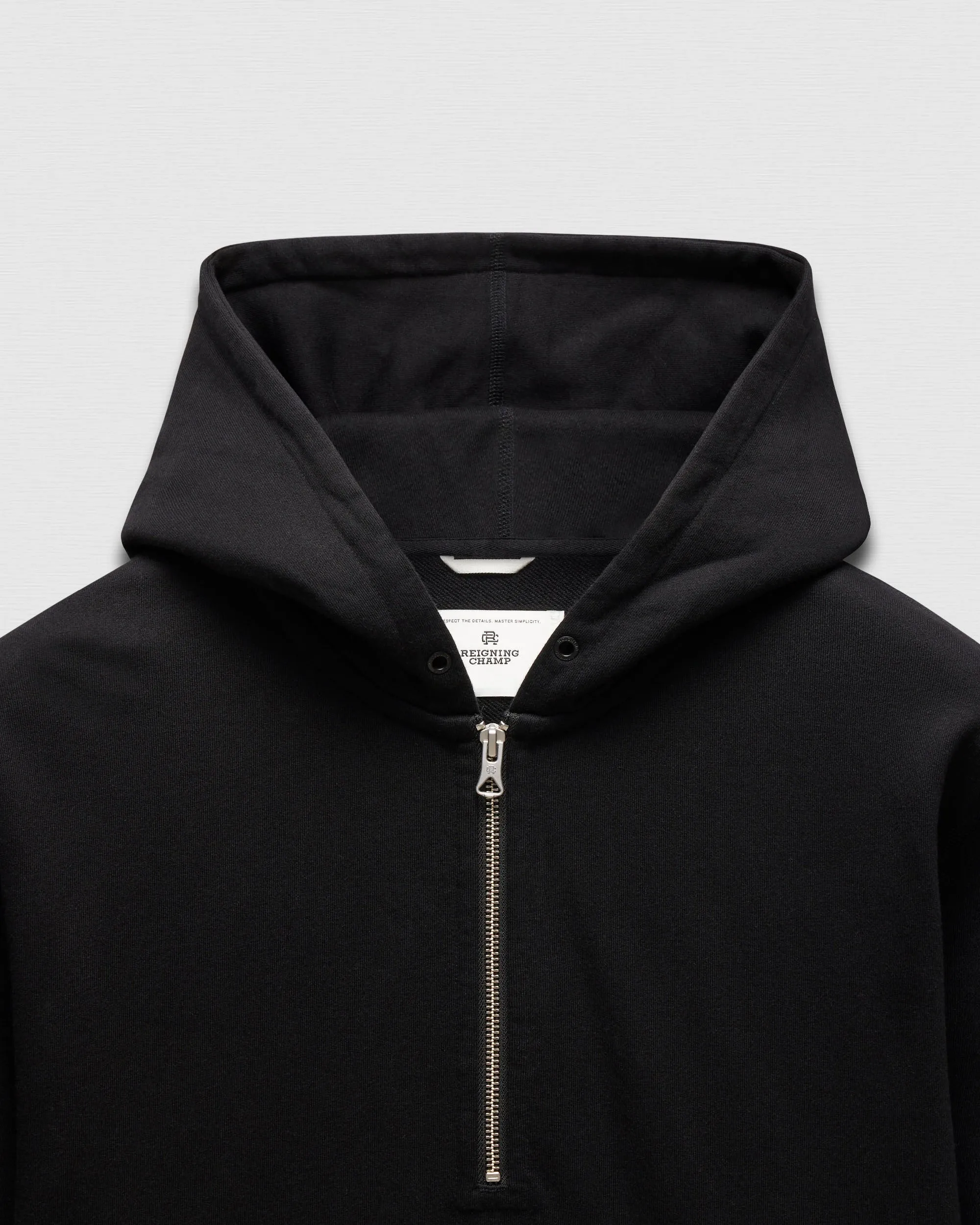 Midweight Terry Half Zip Hoodie