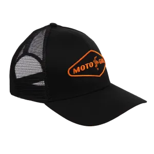 MotoGirl Patch Mesh Cap