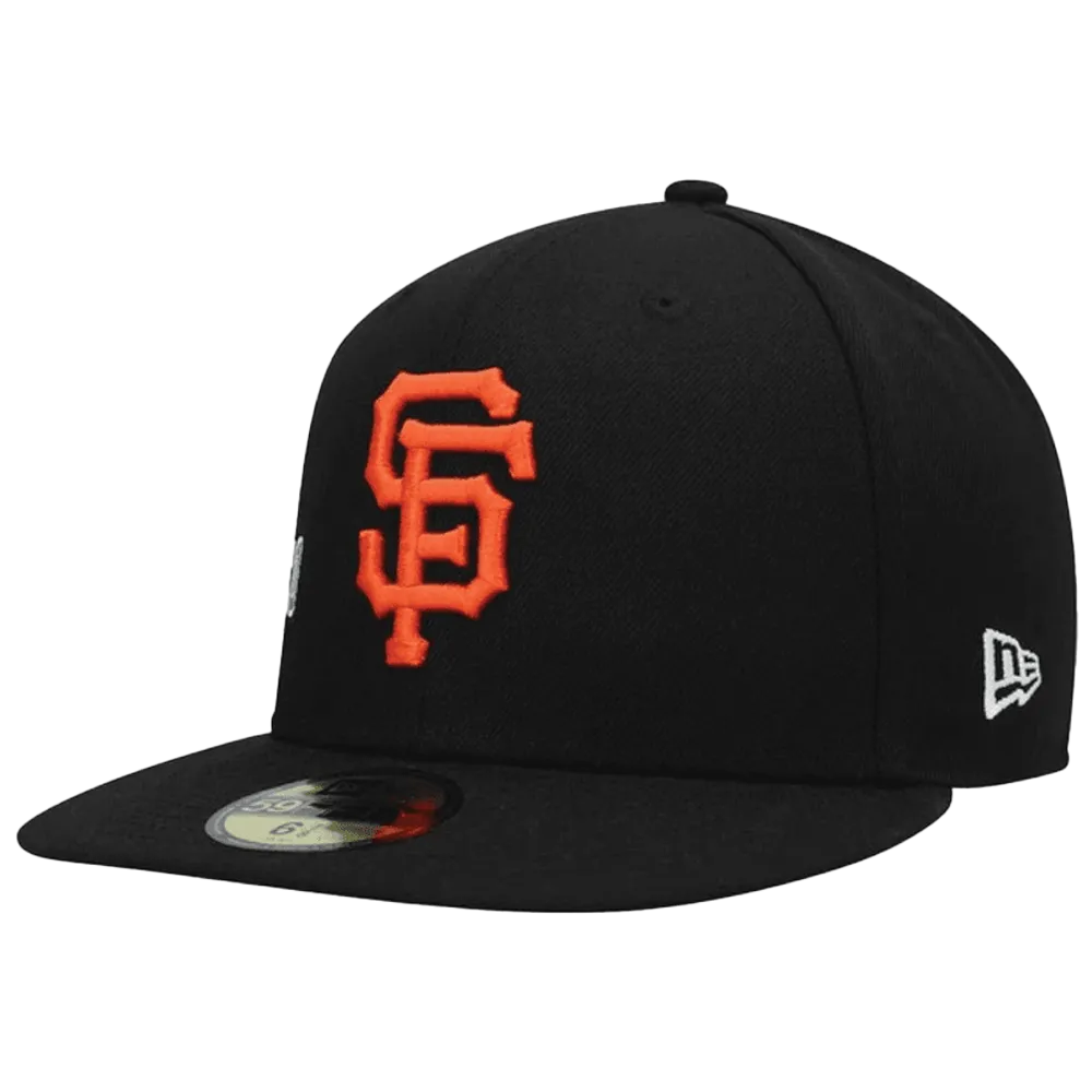 New Era Men's San Francisco Giants New Era Black Stateview 59Fifty Fitted Hat