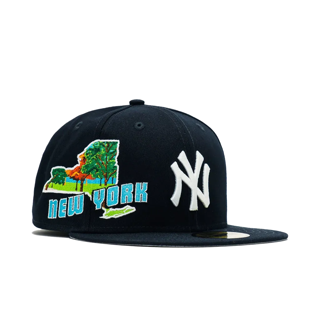 New Era Mlb New York Yankees State View 59Fifty Fitted