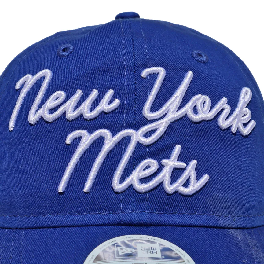 NEW YORK METS SCRIPT |Womens New Era Adjustable