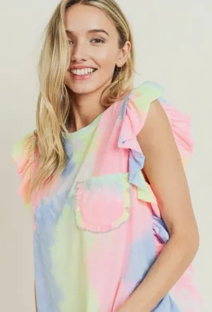 Olivia in Tie Dye