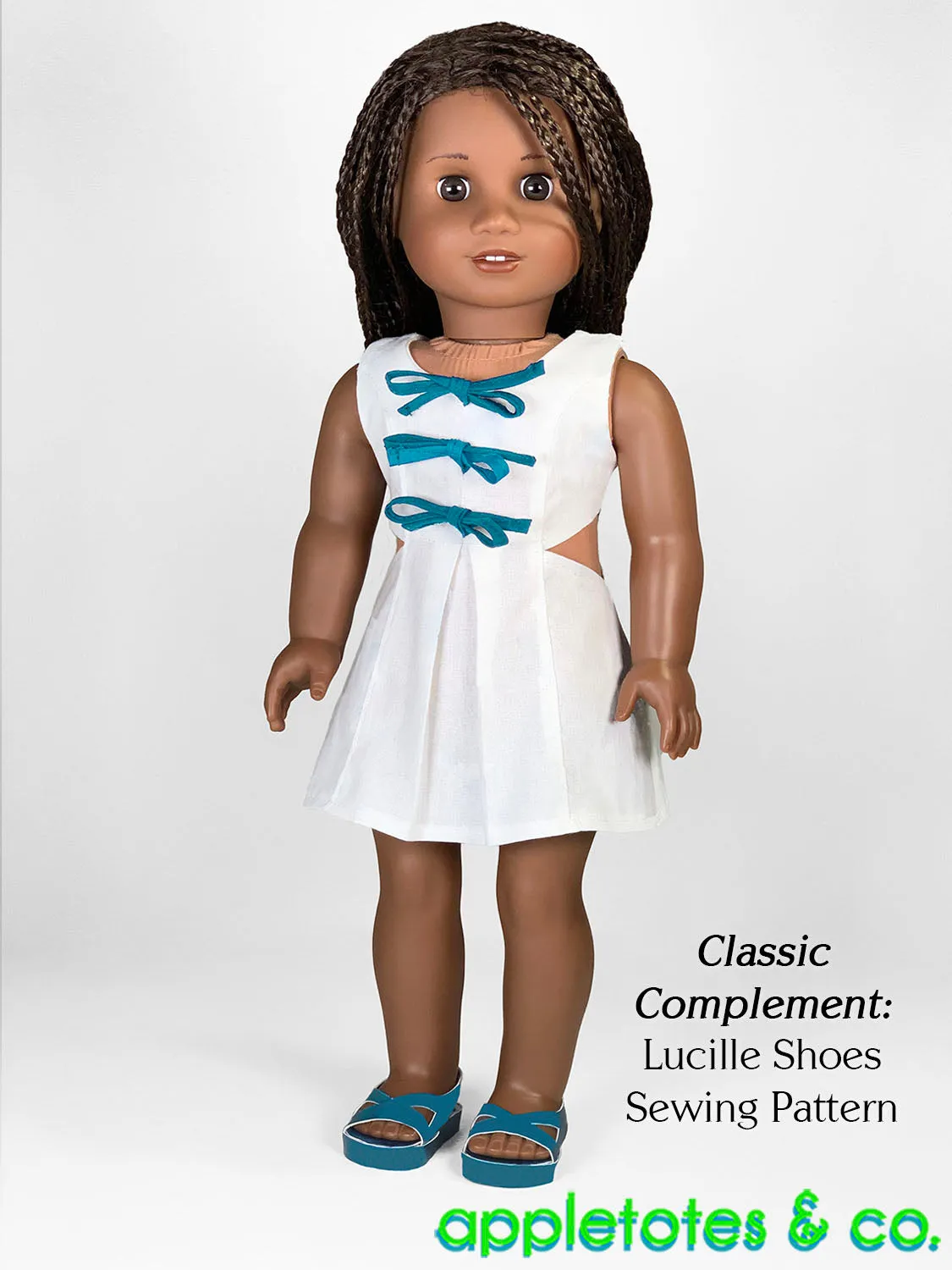 Santorini Dress 18 Inch Doll Sewing Pattern