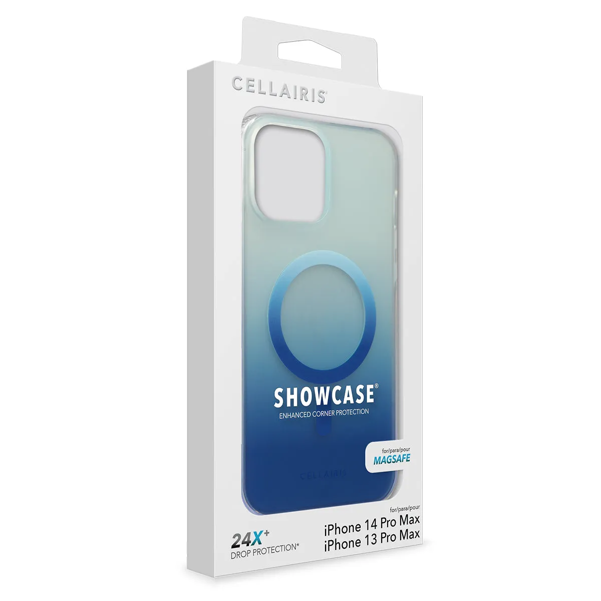 Showcase Ombre - iPhone 14 Pro Max/ iPhone 13 Pro Max Navy Blue w/ MagSafe Phone Case