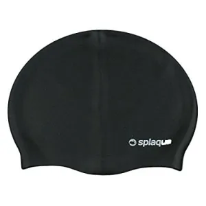 Splaqua Silicone Solid Bathing Swim Cap - BEST QUALITY, COMFORT AND STYLE