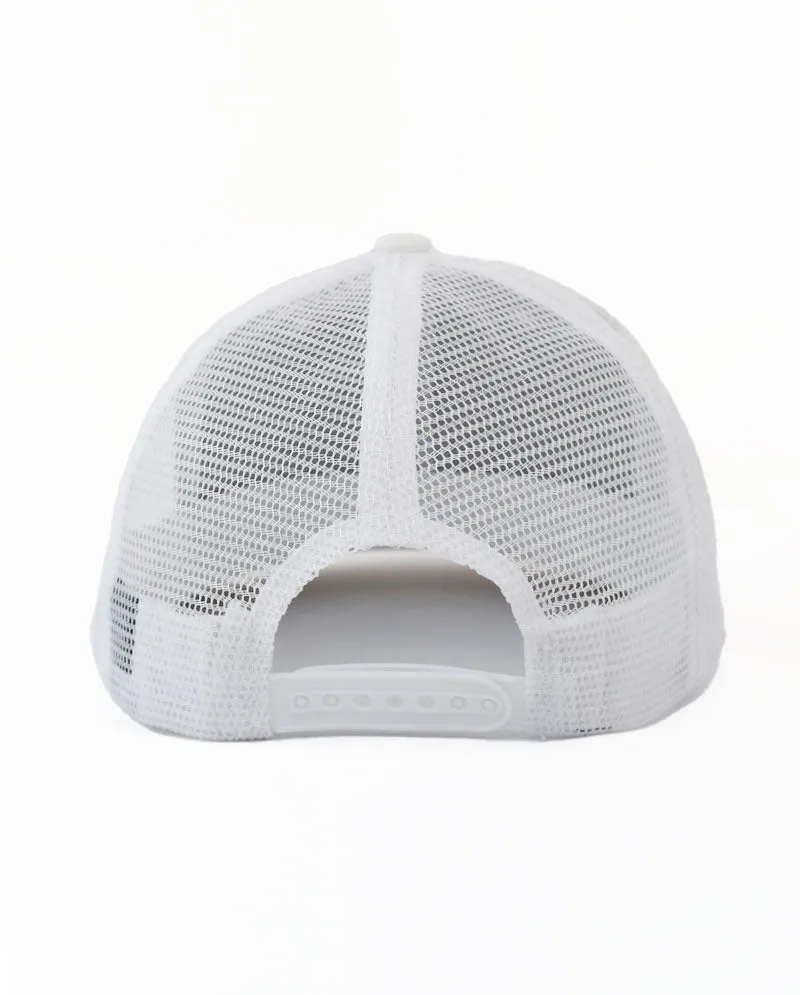 The Hat Depot - Cotton Mesh Back Two Tone Snapback Trucker Cap