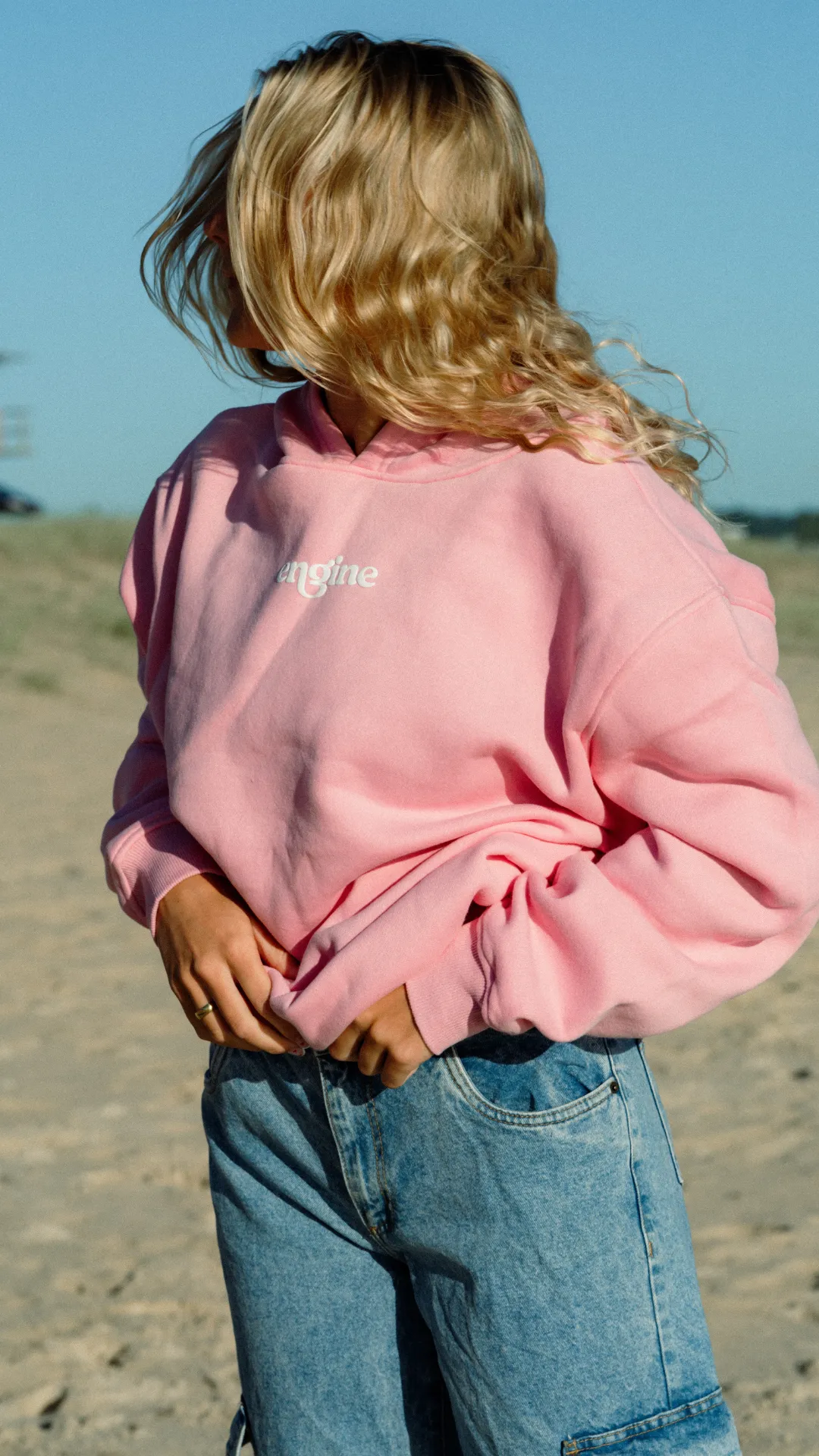 Womens Hoodie - Foam Logo