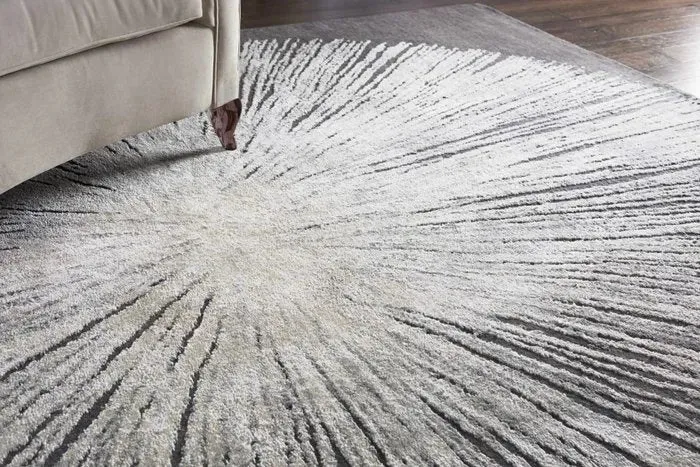 Wool & Silk CGS21 Chic Grey Rug