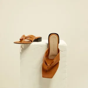 Wrap Sandal, Pecan