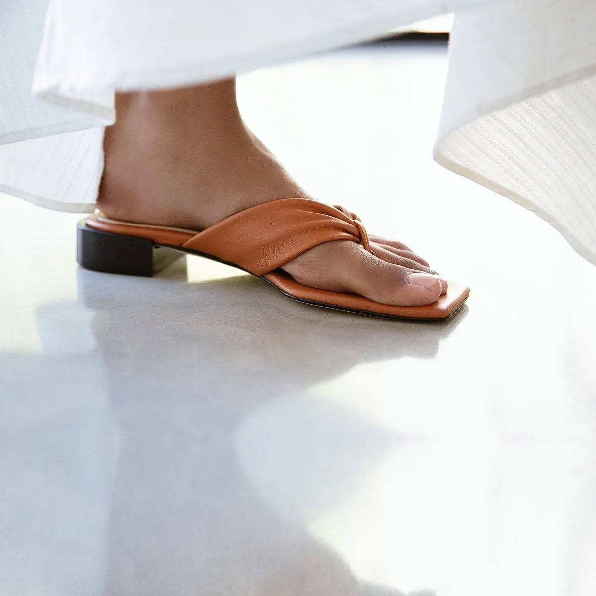 Wrap Sandal, Pecan